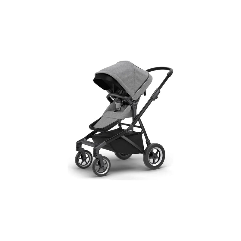 Thule Sleek: Convertible Single-to-Double Urban Stroller + Sibling Seat-13