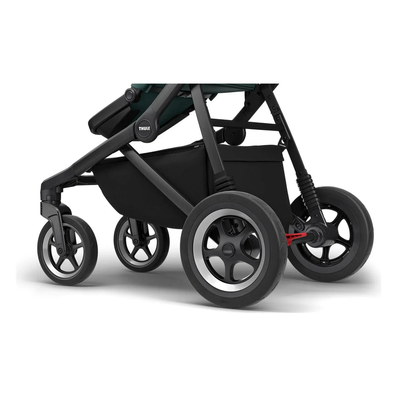 Thule Sleek: Convertible Single-to-Double Urban Stroller + Sibling Seat-23