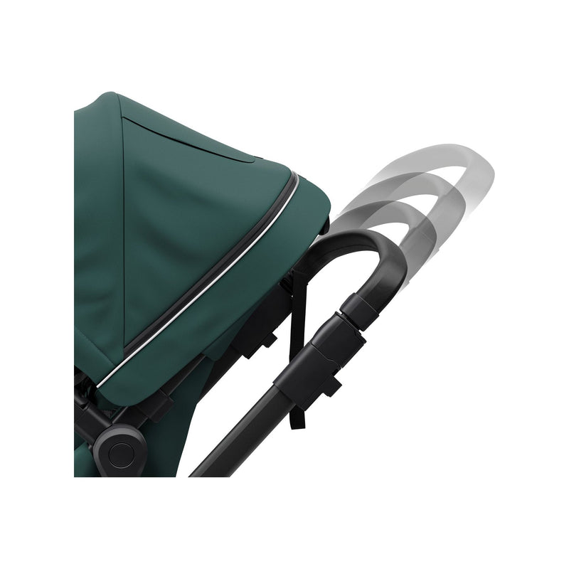 Thule Sleek: Convertible Single-to-Double Urban Stroller + Sibling Seat-18