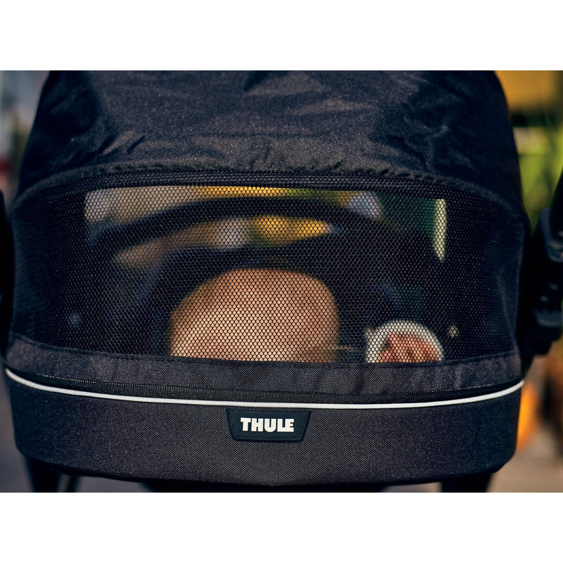 Thule Sleek: Convertible Single-to-Double Urban Stroller + Sibling Seat-31