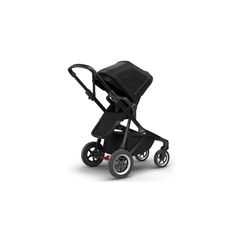 Thule Sleek: Convertible Single-to-Double Urban Stroller + Sibling Seat-28