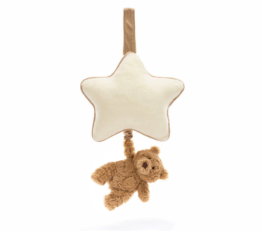 Jellycat Bartholomew Bear Musical Pull (MP4BAR)
