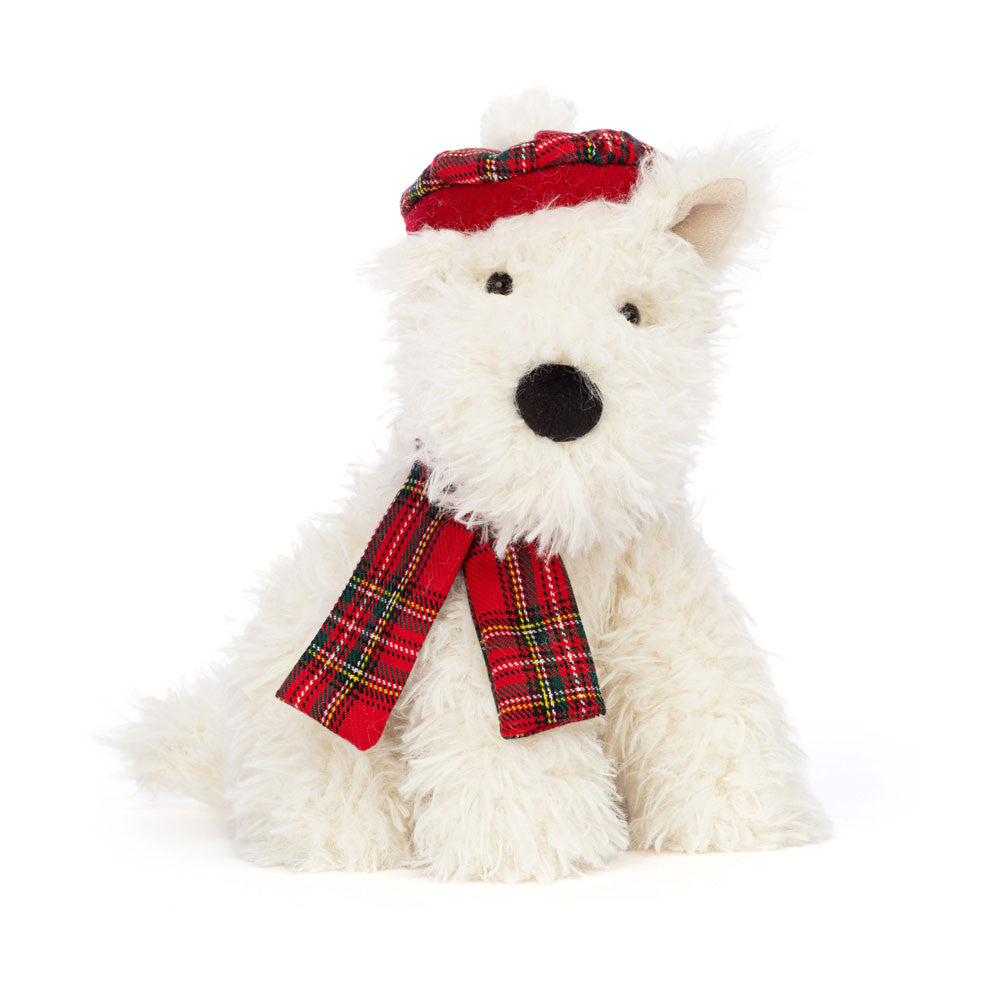 Jellycat Winter Warmer Munro Scottie Dog (MUN3FSDN)