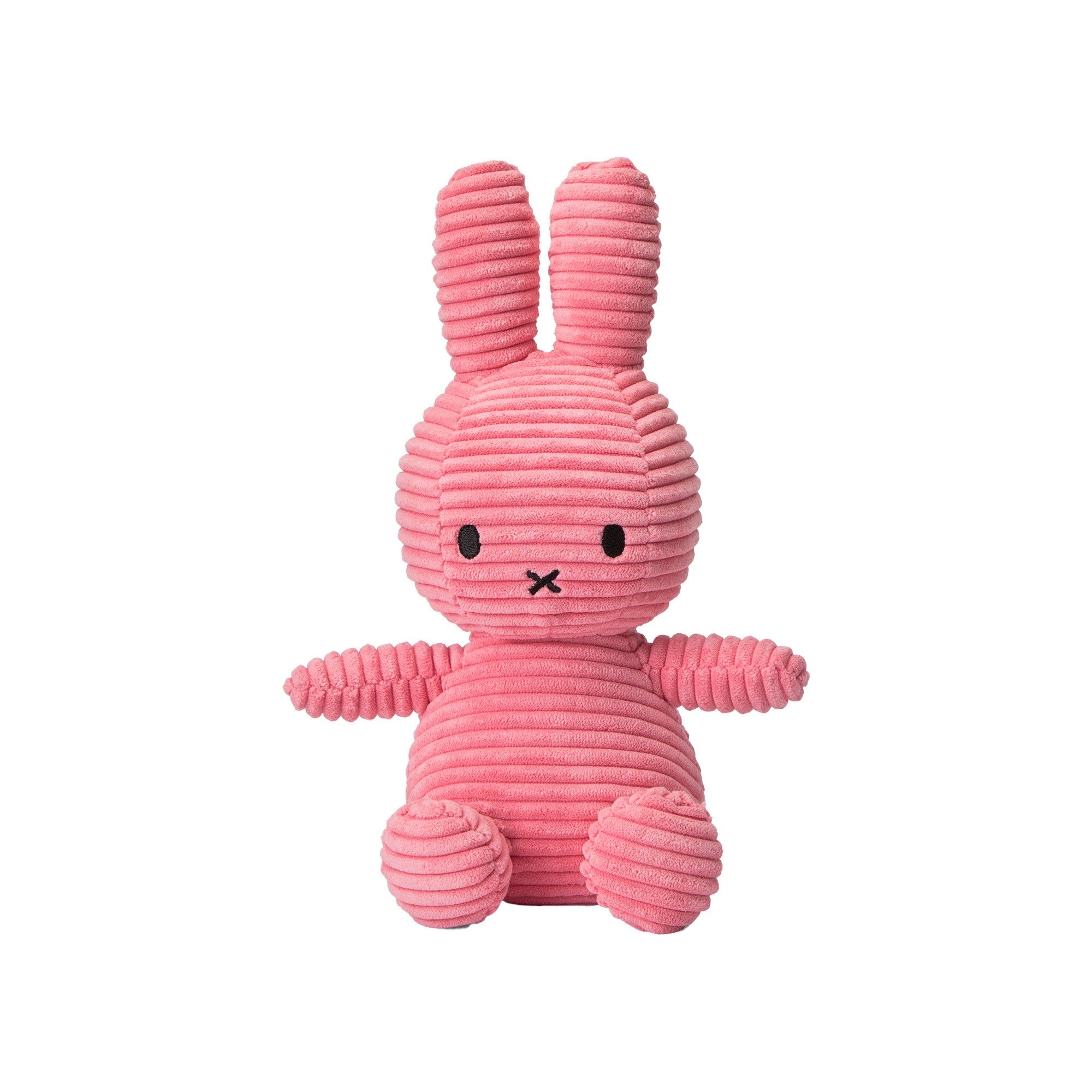 Miffy Sitting Corduroy Bubblegum Pink 23cm