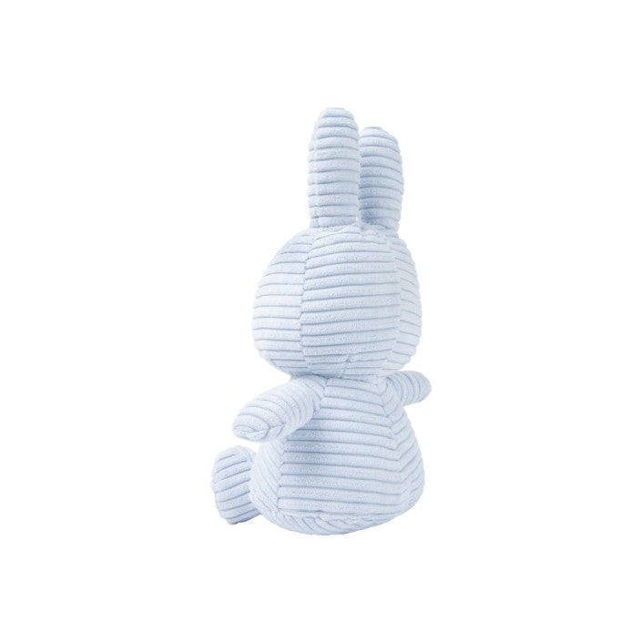 Miffy Sitting Corduroy Ice Blue 23cm