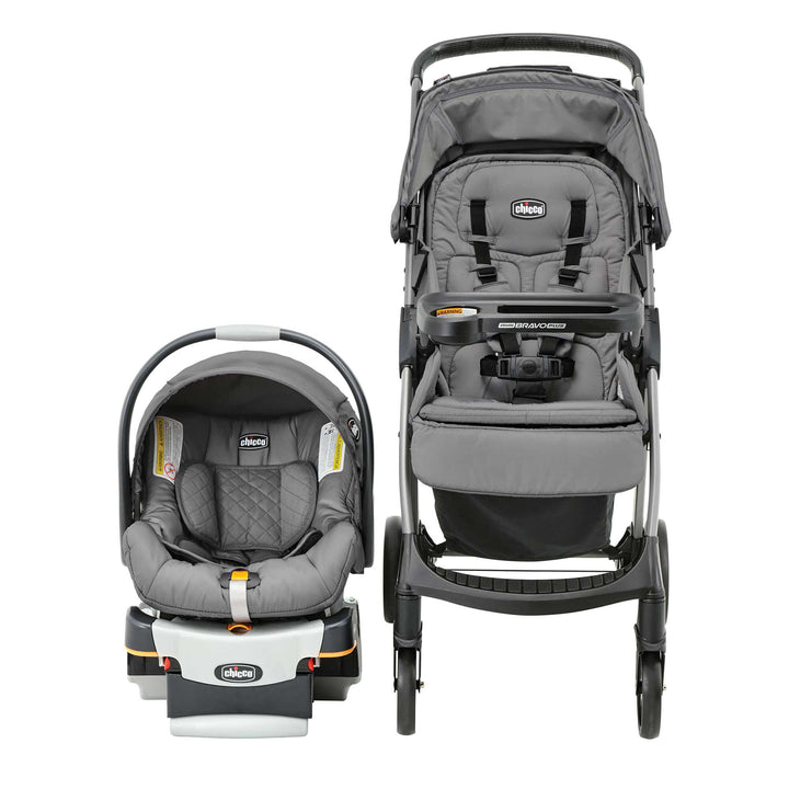 Chicco Mini Bravo Plus Travel System Slate 00079660040070