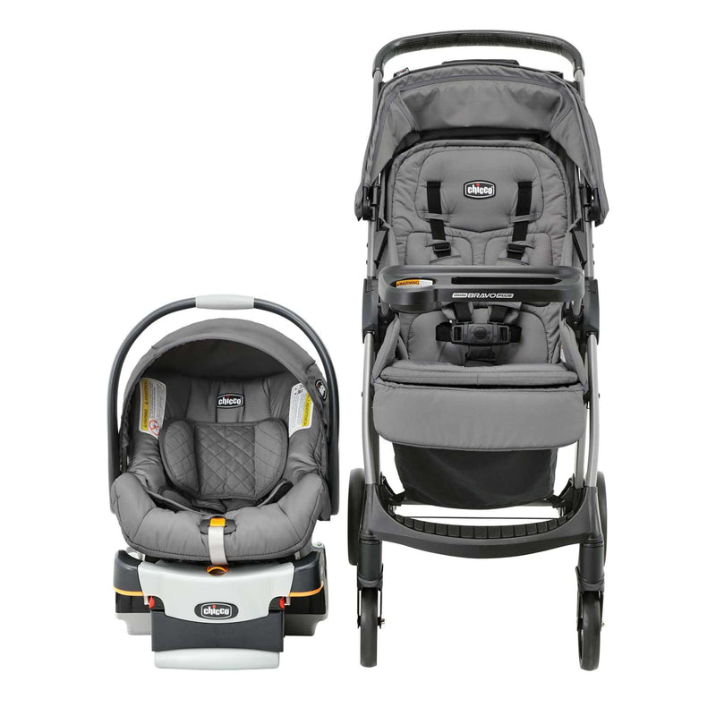 Chicco Mini Bravo Plus Travel System - Slate-2