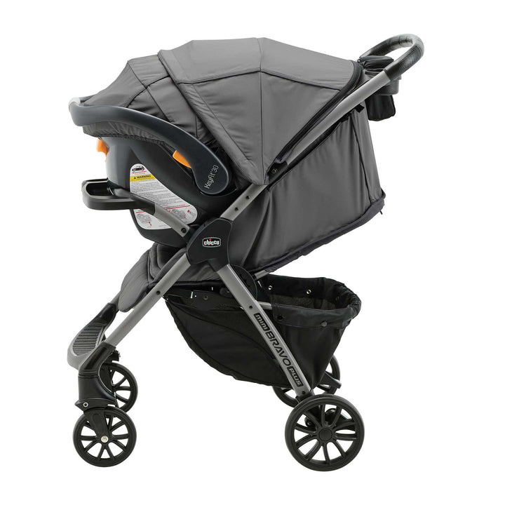 Chicco Mini Bravo Plus Travel System Slate 00079660040070