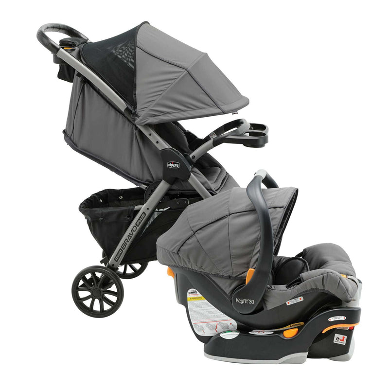 Chicco Mini Bravo Plus Travel System - Slate-3