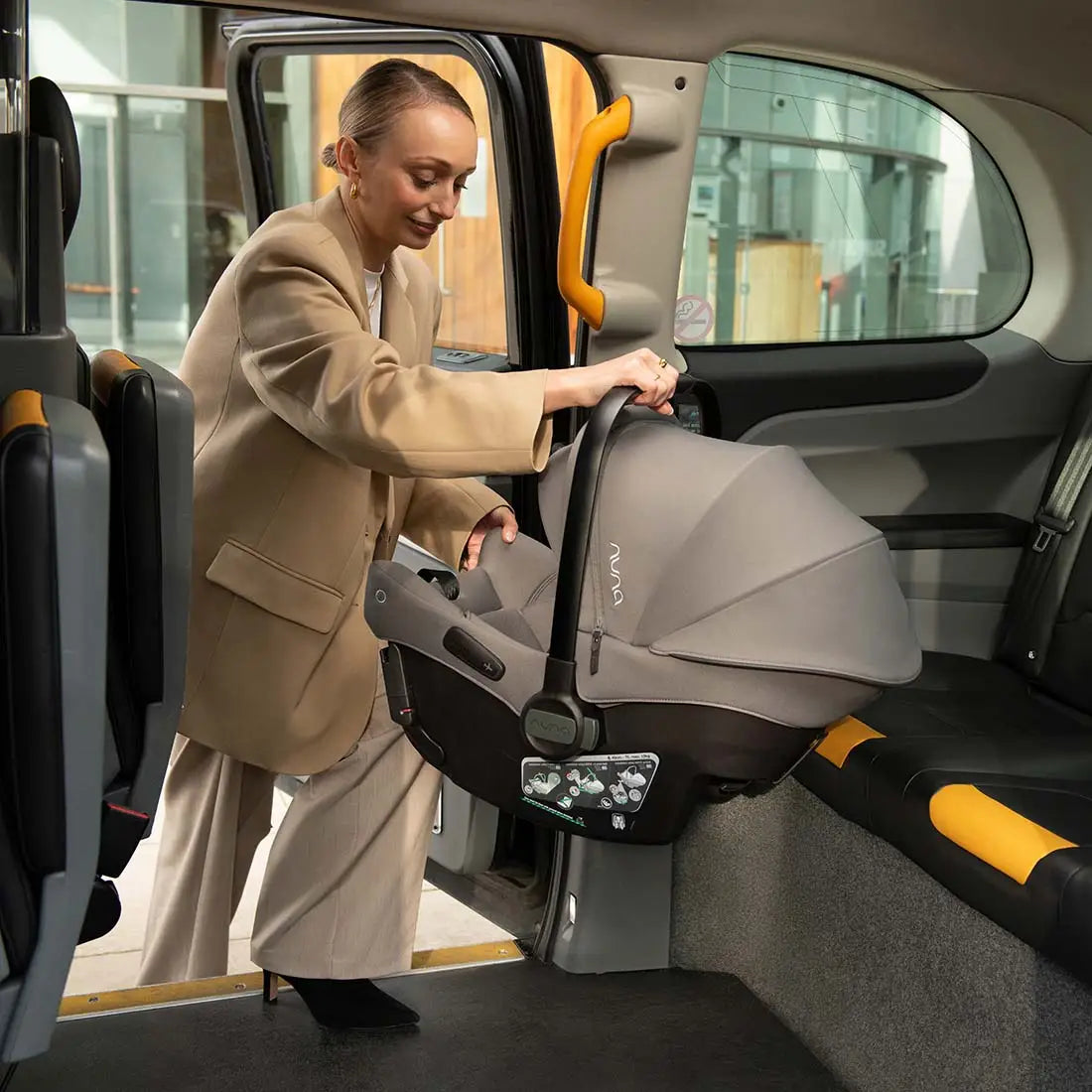 Nuna Pipa Urbn Infant Car Seat w/ ISOfix - Cedar-5