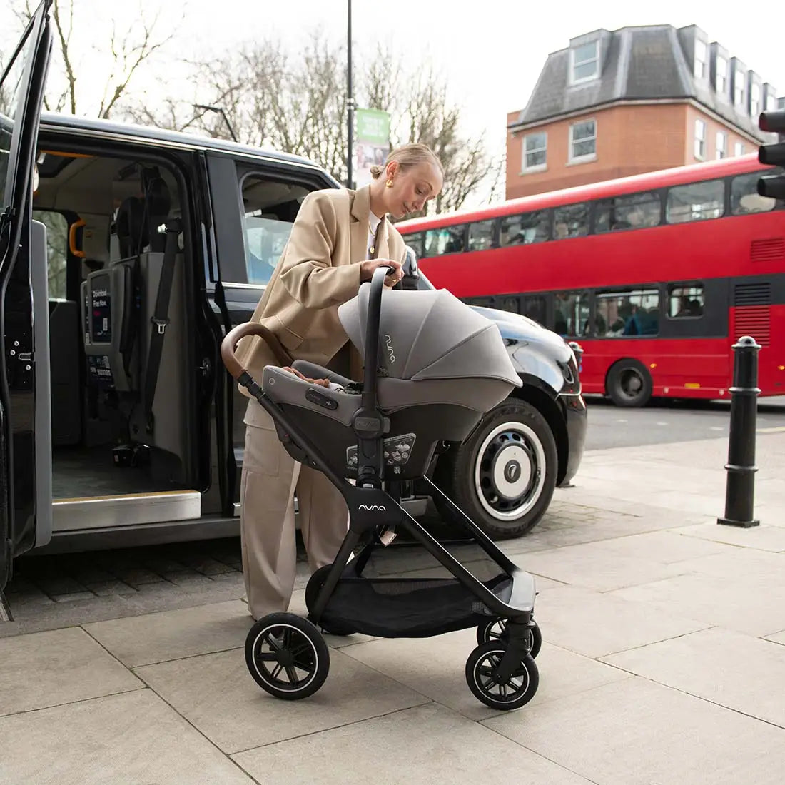 Nuna Pipa Urbn Infant Car Seat w/ ISOfix - Cedar-6