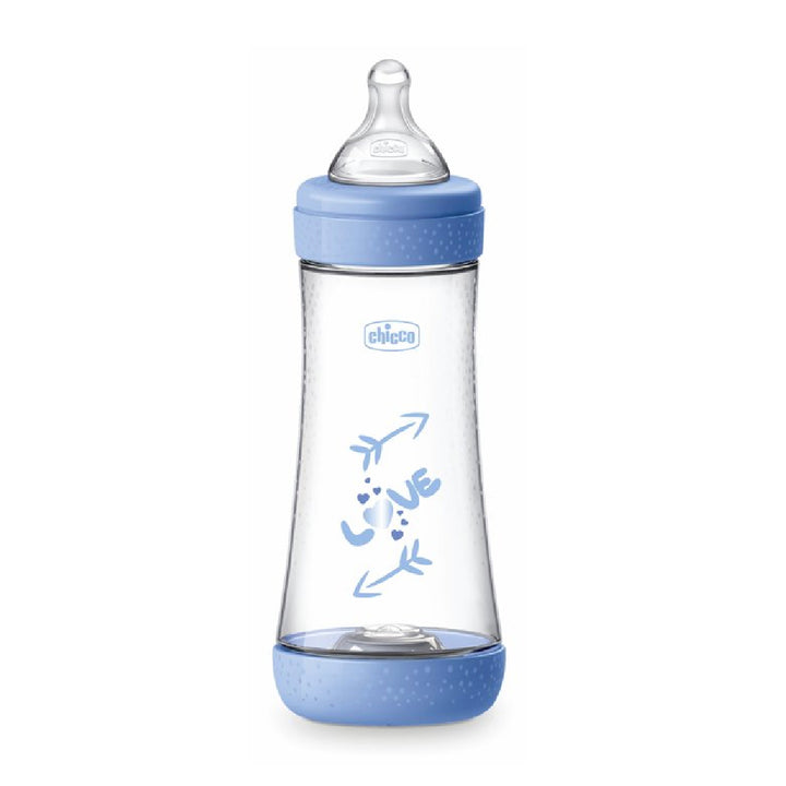 Chicco Perfect5 PP Silicone Feeding Bottle Pink 00020211110040