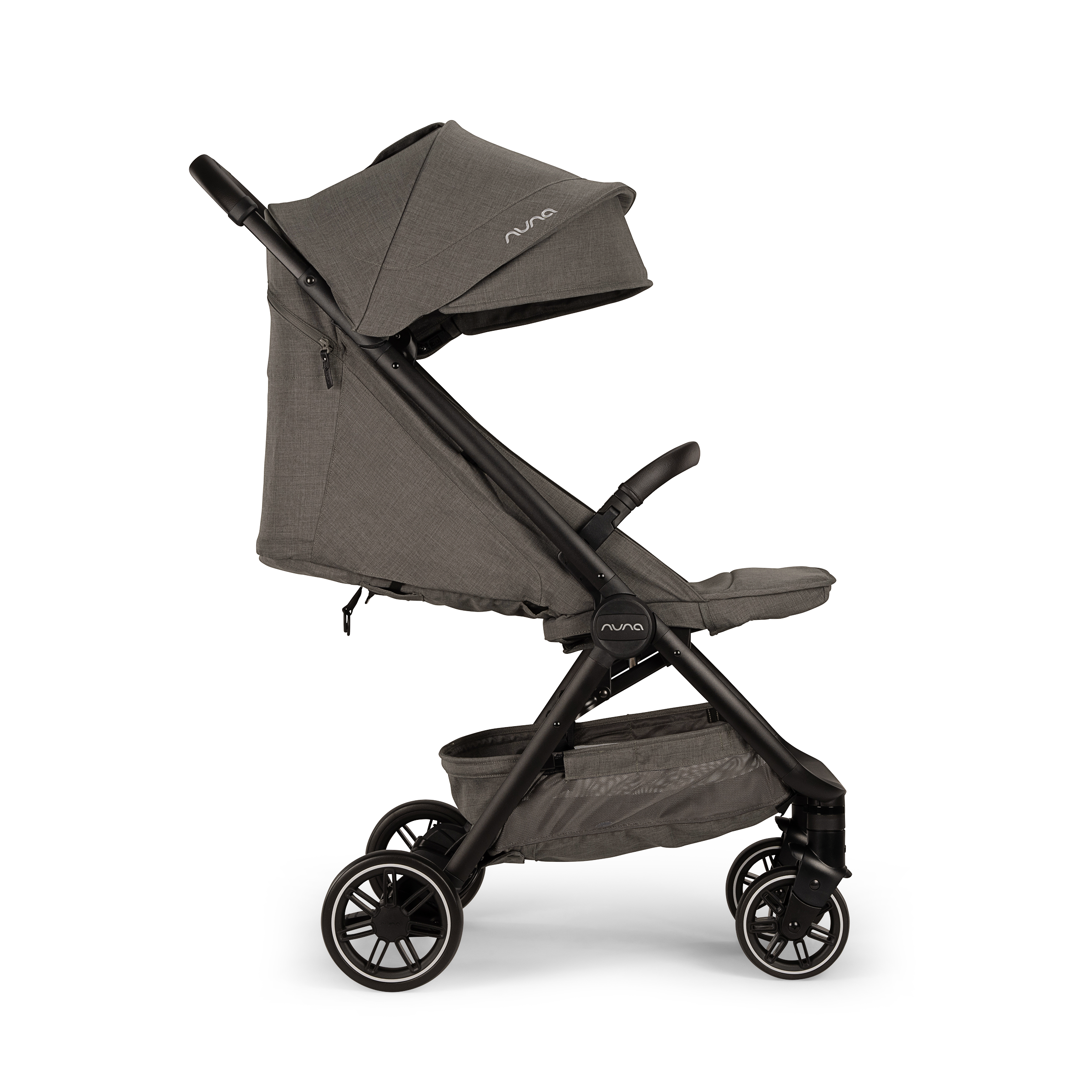 Nuna Trvl Stroller - Granite (w/ rain cover & travel bag) (New 2024)