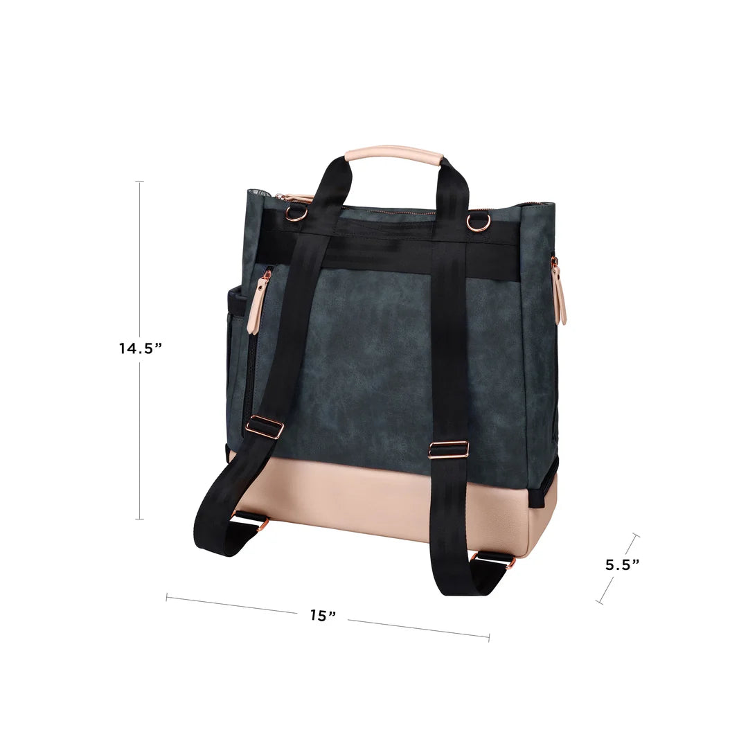 Petunia Pickle Bottom Pivot Pack: Indigo/Blush Matte