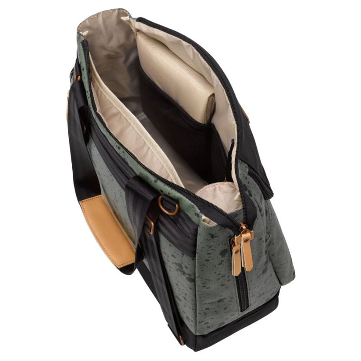 Petunia Pickle Bottom Pivot Pack - Olive Ink Blot