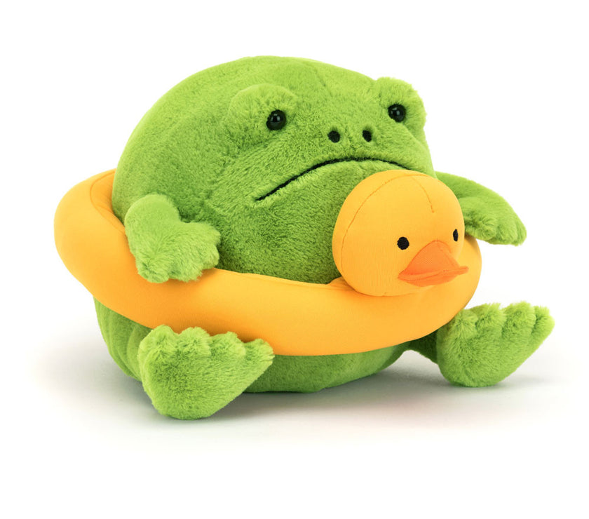 Jellycat Ricky Rain Frog Rubber Ring (RR3FR)