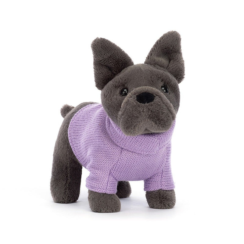 Jellycat Sweater French Bulldog Purple-1