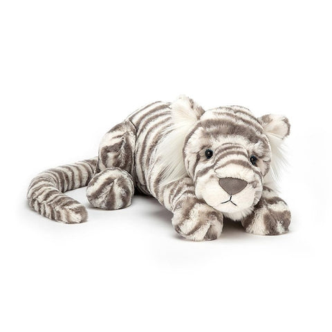 JellyCat Sacha Snow Tiger Really Big H74CM