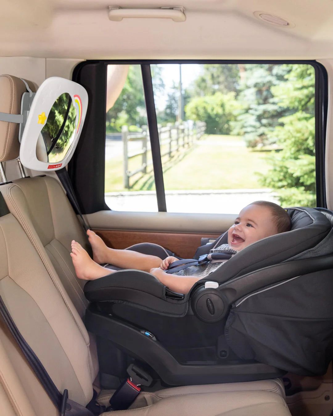 Skip Hop Silver Lining Cloud Entertainment Car Mirror-5