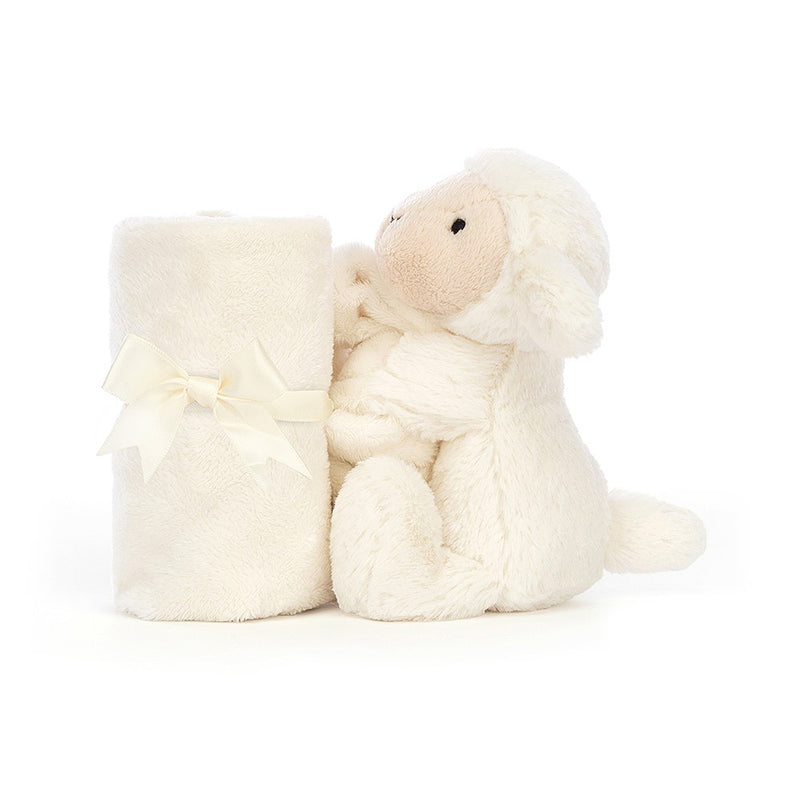 Jellycat Bashful Lamb Soother-3