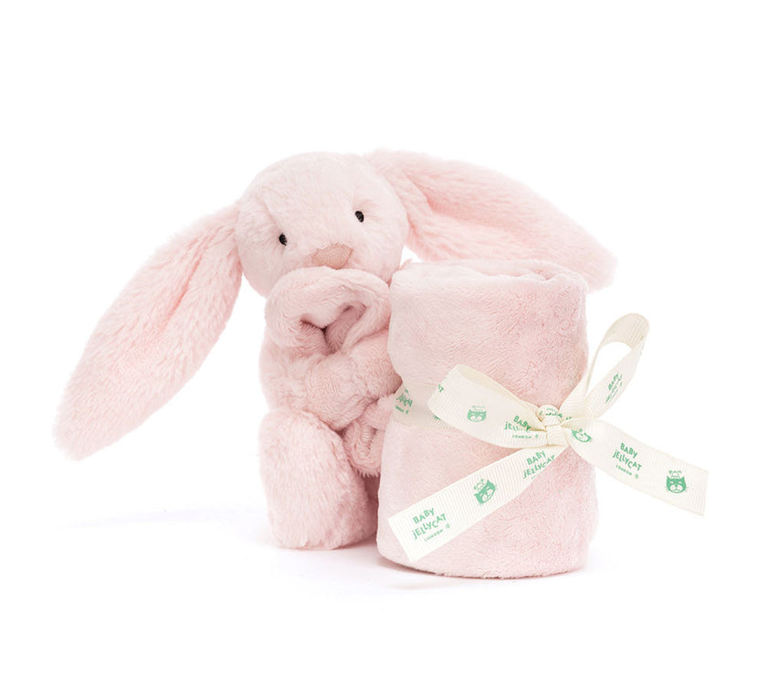 Jellycat Bashful Pink Bunny Soother (STH4PS)