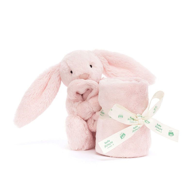 Jellycat Bashful Pink Bunny Soother (STH4PS)-1