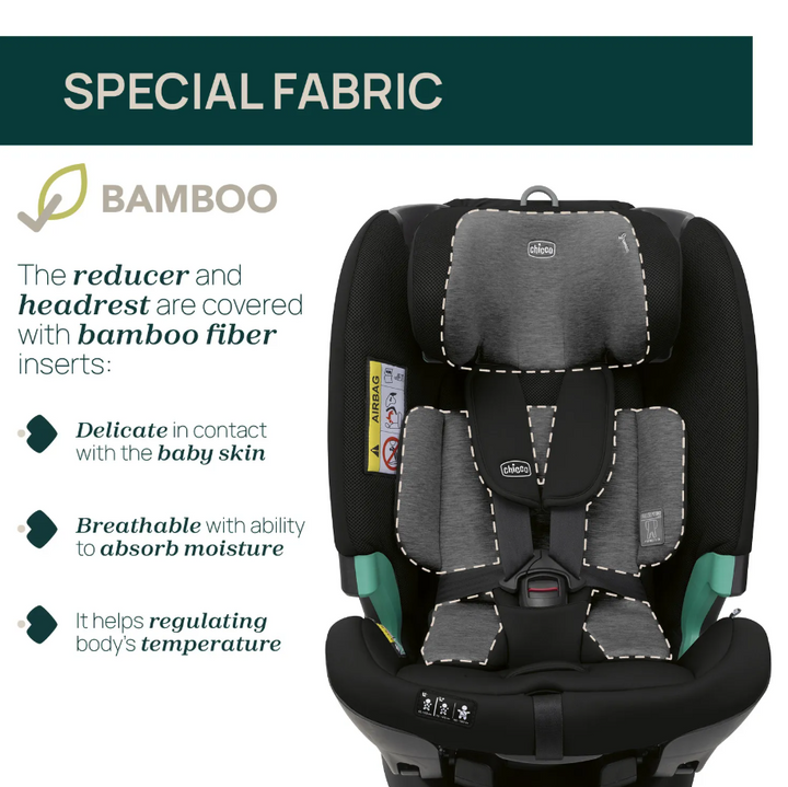 Chicco Full Seat 360 i-Size Car Seat Black Satin 05087189450000