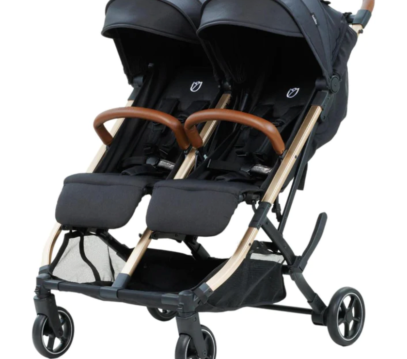 Beblum Gemini Twin Stroller 0-22kg/seat (Assorted Designs) - 2024 model