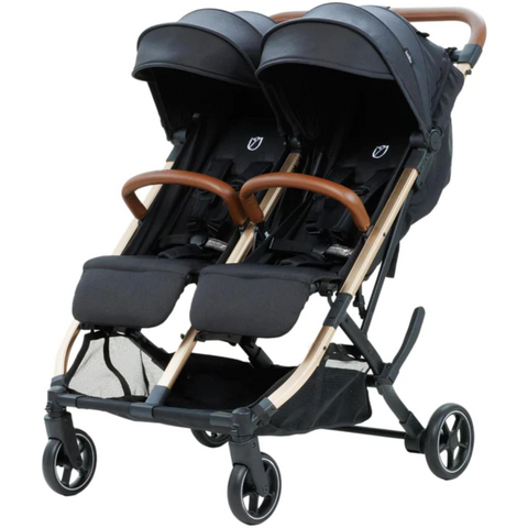 Beblum Gemini Twin Stroller 0-22kg/seat (Assorted Designs) - 2024 model