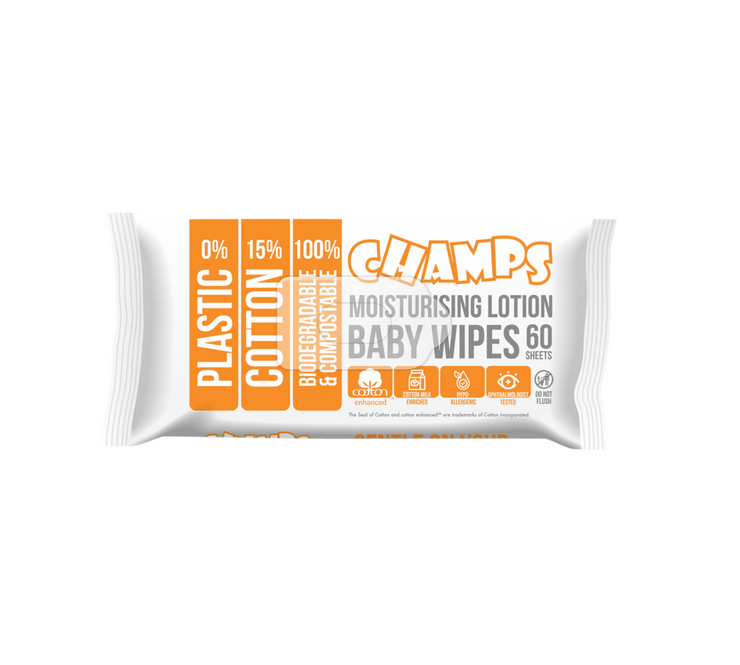 Champs Moisturising Lotion Baby Wipes