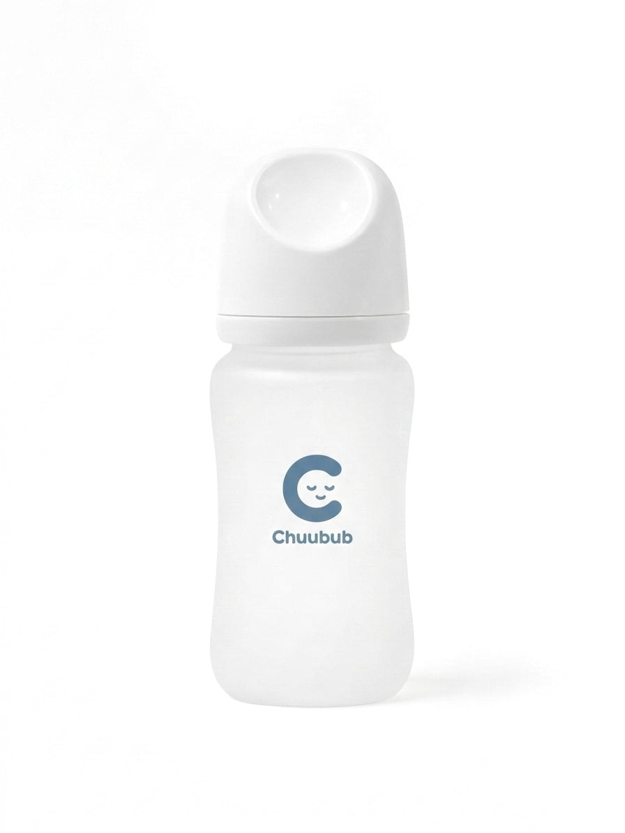 SiliGlass Milk Bottle 240ml (6M+)