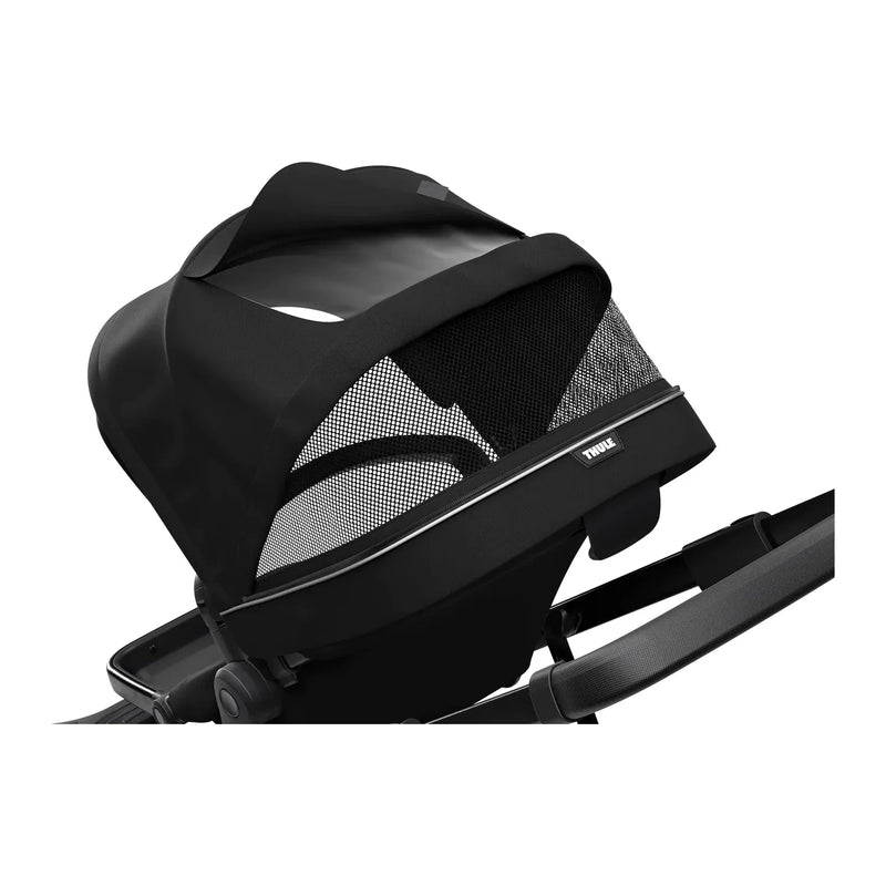 Thule Sleek: Convertible Single-to-Double Urban Stroller + Sibling Seat-24