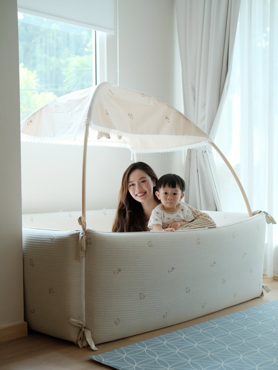 LOLBaby Award Winning Bumper Bed (Pomo: Free Waterproof Pad - Delivery Early May 2026)