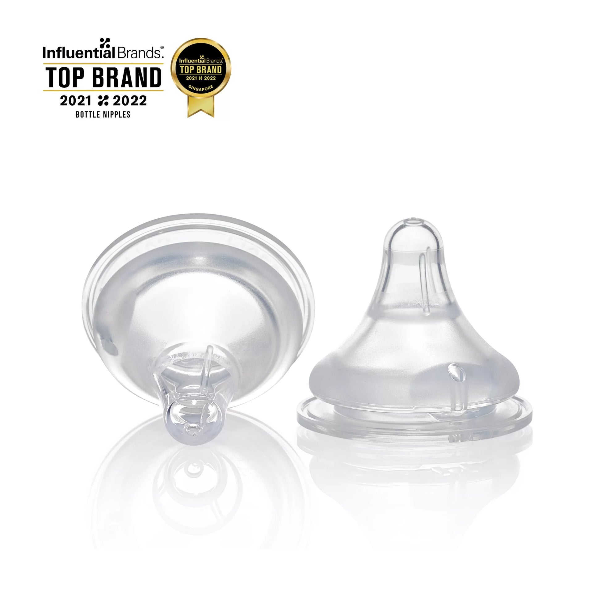 Pigeon Flexible Slim Neck Nipple Size S x3-3