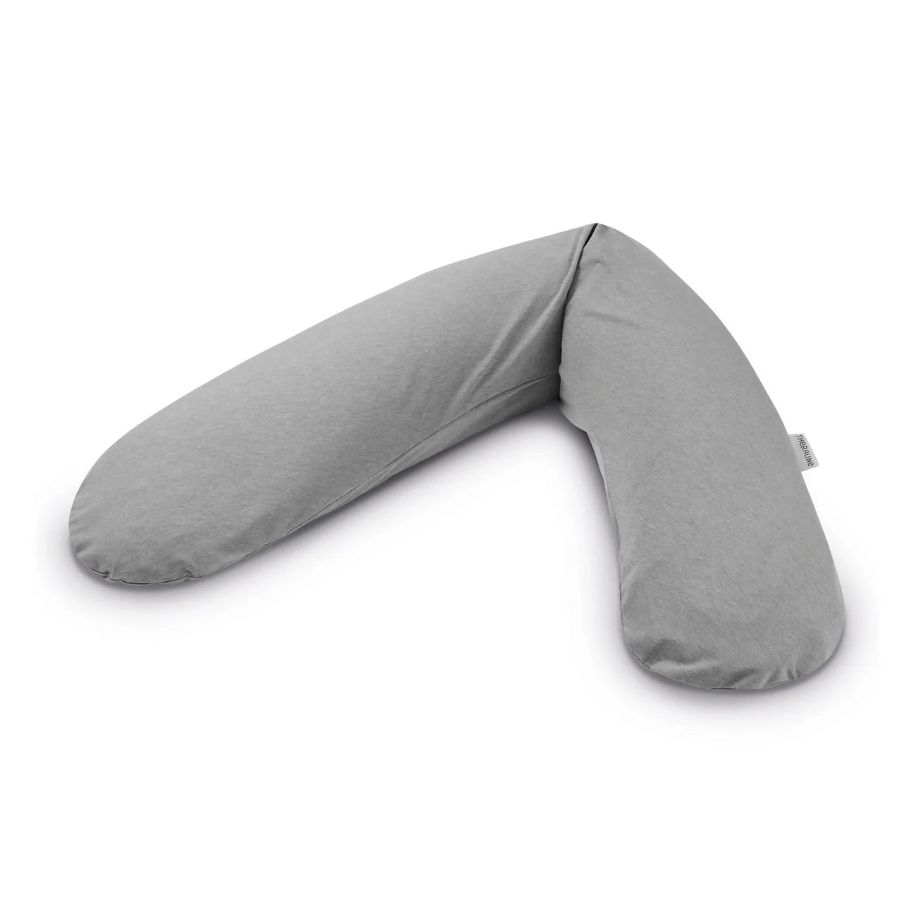Theraline The Original Maternity and Nursing Pillow - Melange Mid Grey Bamboo