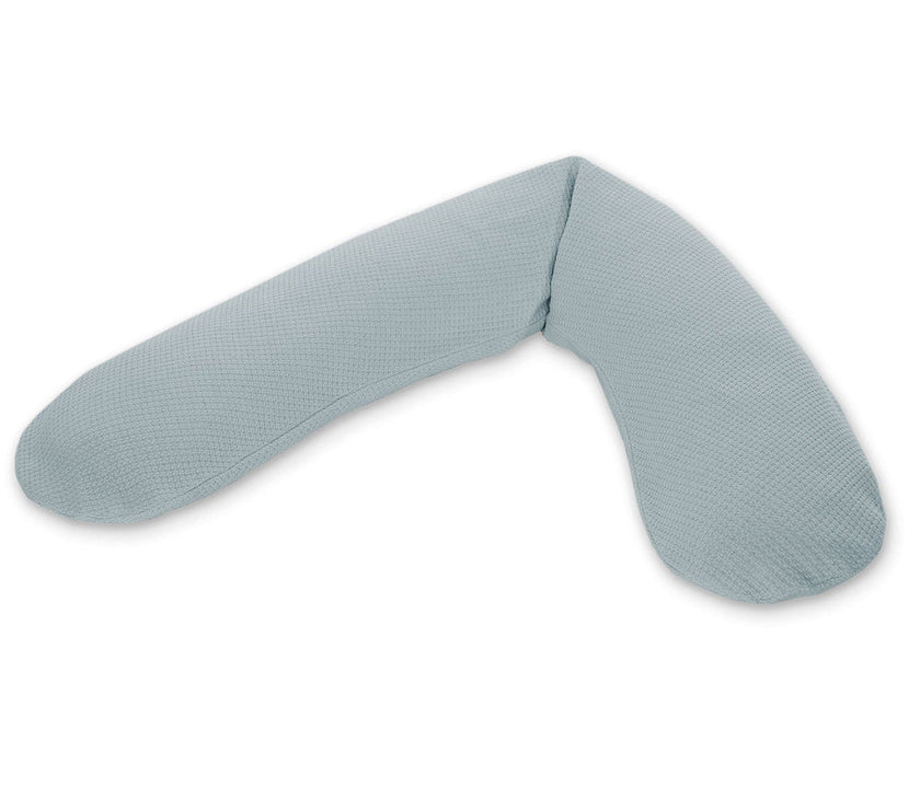 Theraline Comfort Maternity Cushion The Original - Misty Blue Fine Knit (included cover)