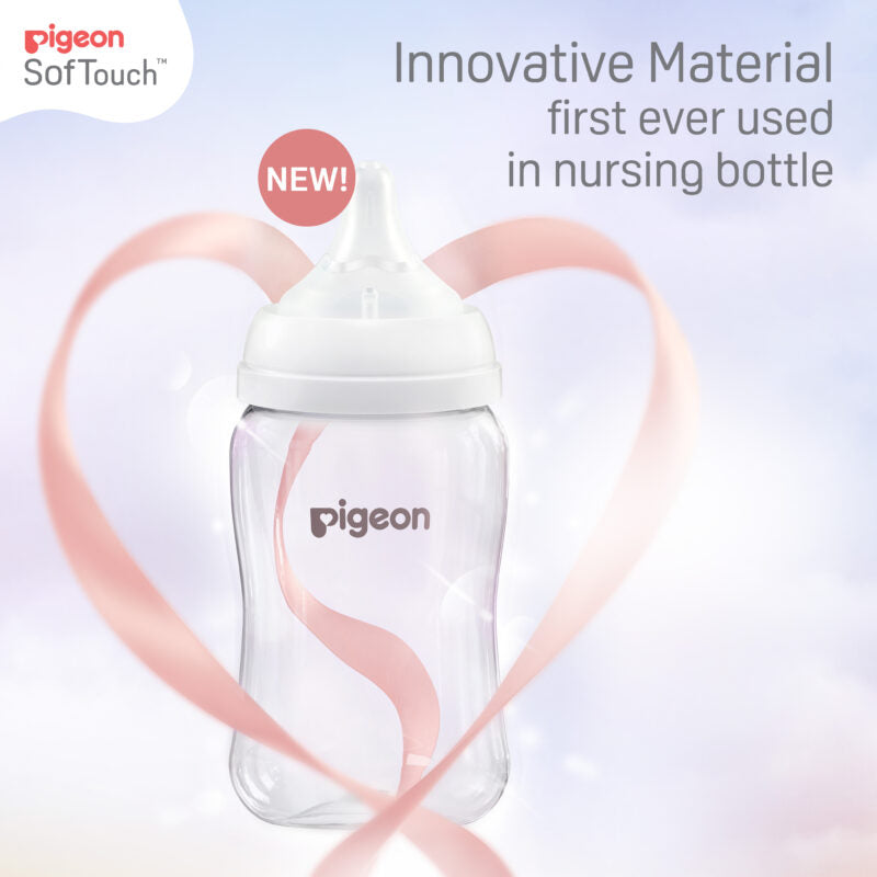 Pigeon Flexible T-Ester Nursing Bottle - Logo 150ml x2