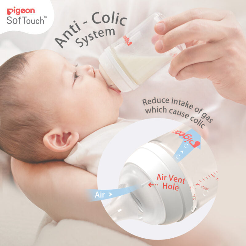 Pigeon SofTouch™ T-Ester Nursing Bottle - Twin Pack 300ml