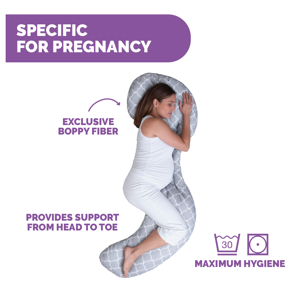 Chicco Boppy® Multi-use Slipcovered Total Body Pillow