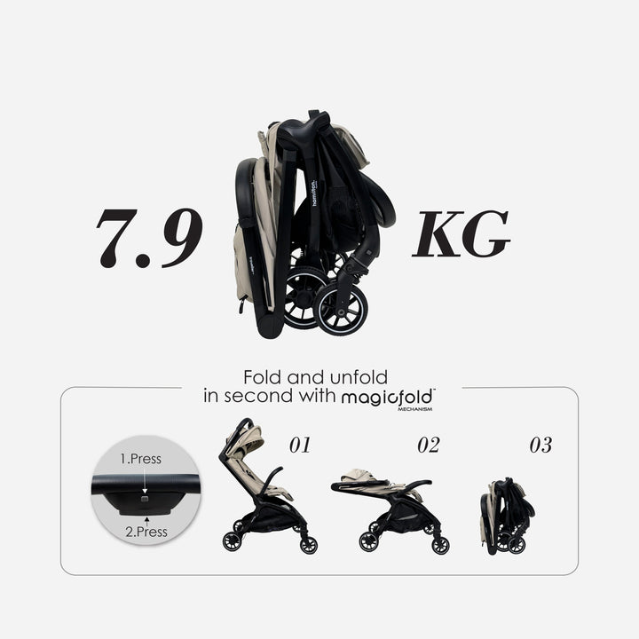 HAMILTON Traveller Stroller | Special Edition Bronze Frame