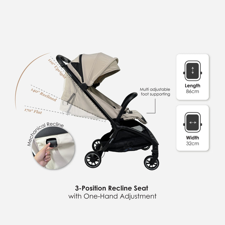 HAMILTON Traveller Stroller | Special Edition Bronze Frame