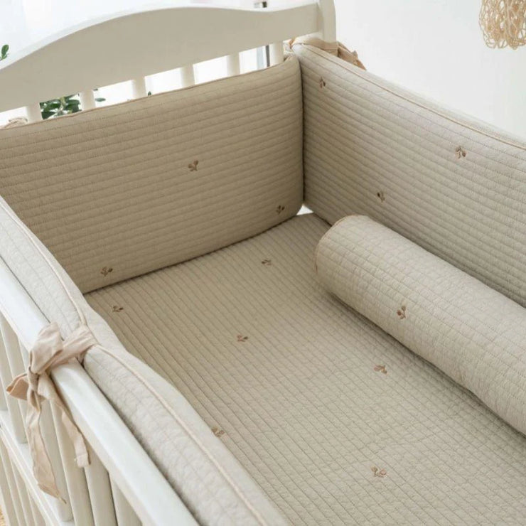 Little kBaby x LOLBaby Breathable Premium Cotton Bumper Guard (For Baby Cot)