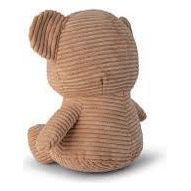 Miffy Boris Bear Corduroy Beige 24cm
