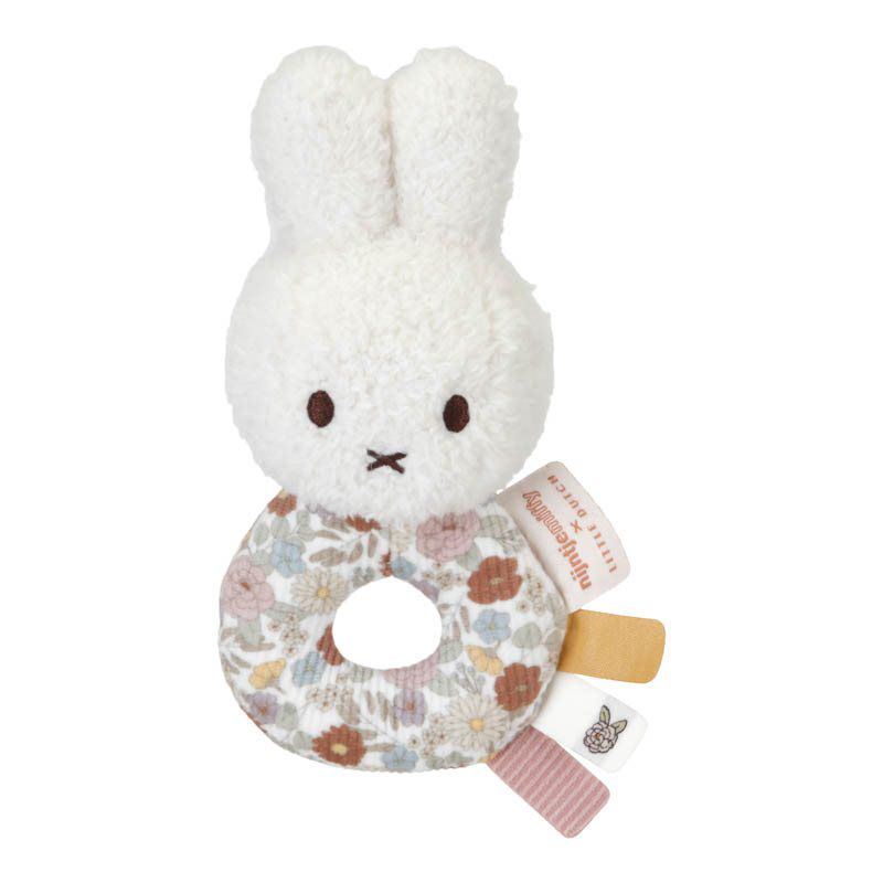 Miffy Vintage Little Flowers Rattle