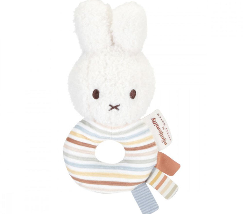 Miffy Vintage Sunny Stripes Rattle