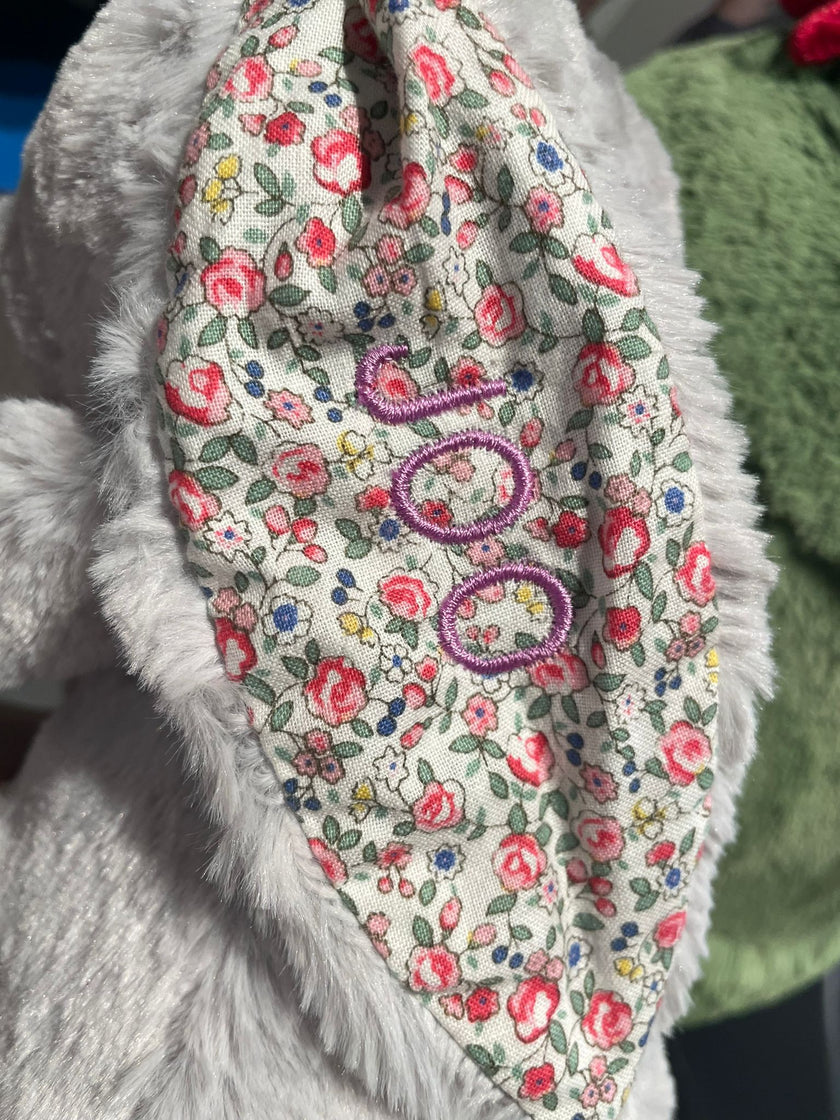 Do you require embroidery service? (Note only applicable for Jellycat Bunnies, Comforter and Soothers)