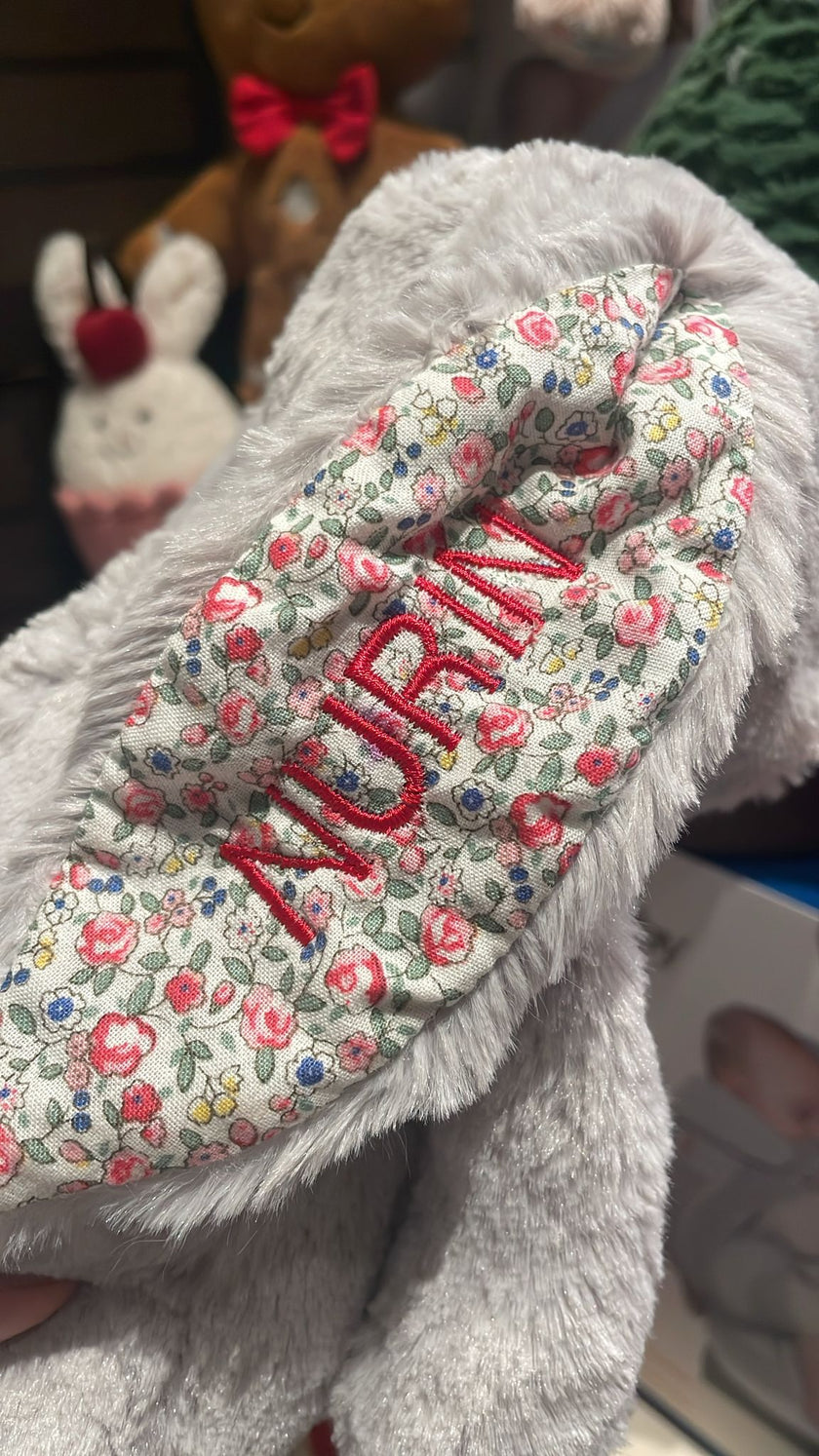 Do you require embroidery service? (Note only applicable for Jellycat Bunnies, Comforter and Soothers)
