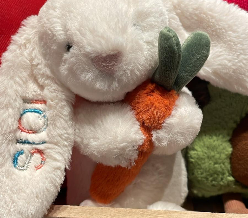 Do you require embroidery service? (Note only applicable for Jellycat Bunnies, Comforter and Soothers)