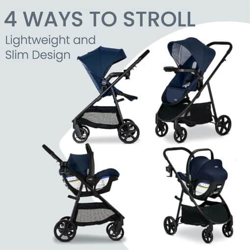 Britax - Willow Brook Travel System (US) - Navy Glacier-4