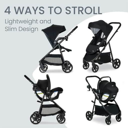 Britax - Willow Brook Travel System (US) - Onyx Glacier-5
